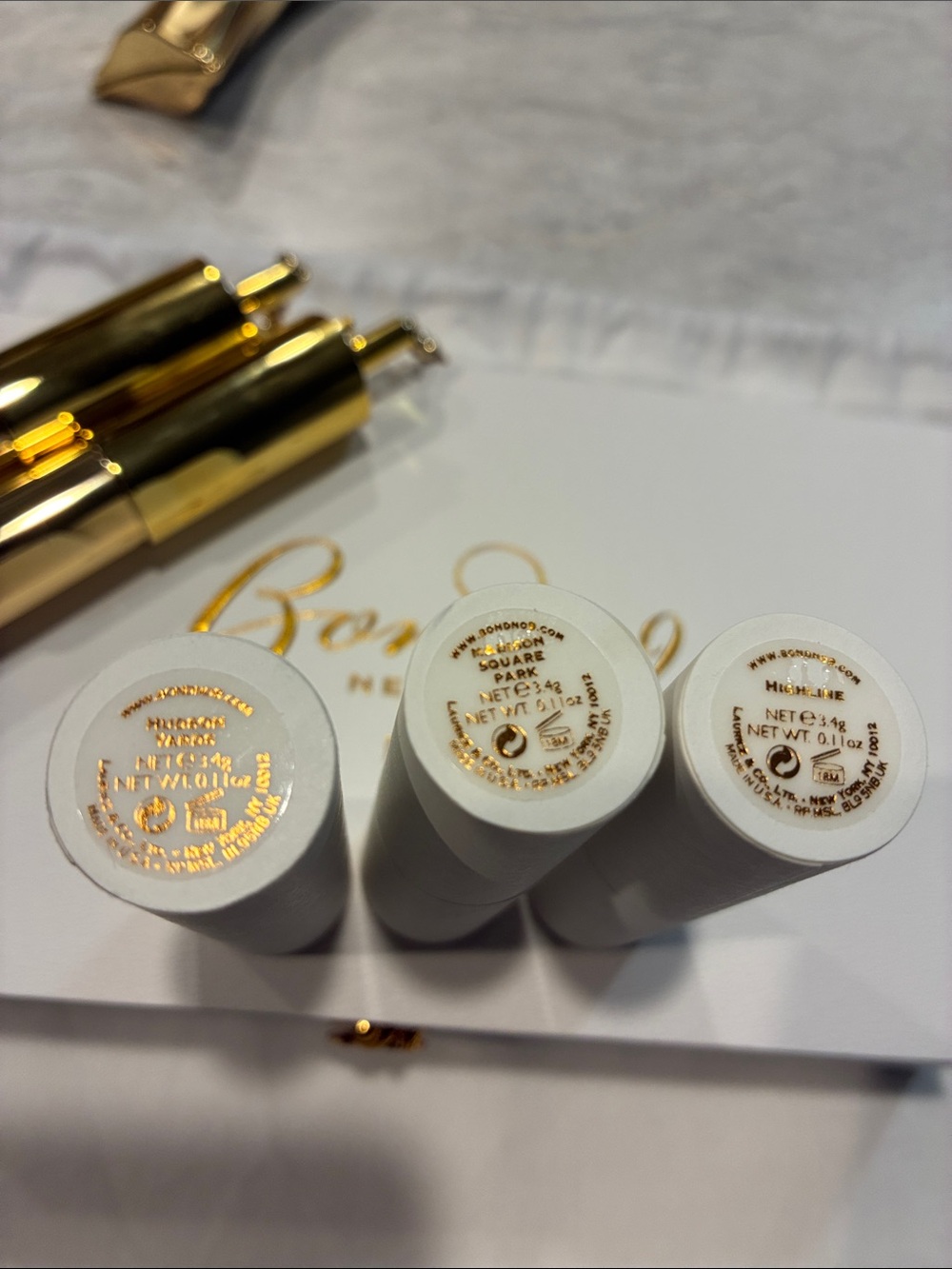 Bond No. 9 New York LIPS Lipstick Trio - Neutral Brown & Terracotta Shades - Picture 4 of 4